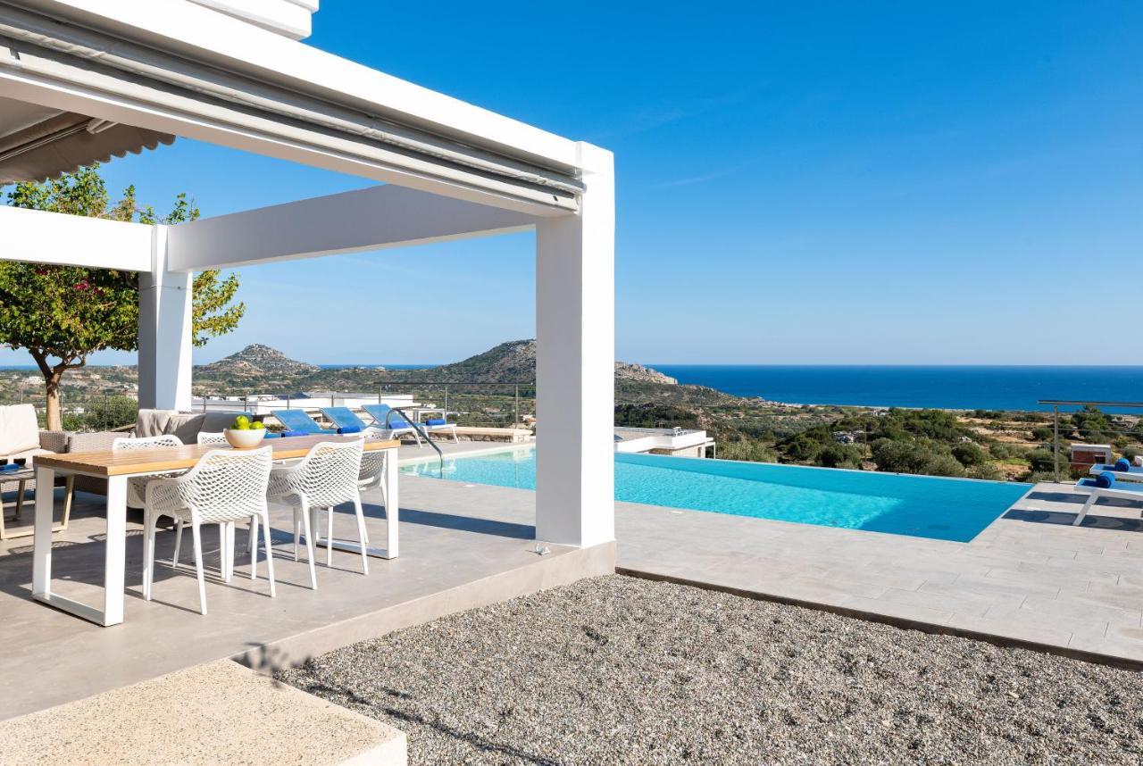 Luxury Villa Hera With Private Pool Afantou Exterior photo