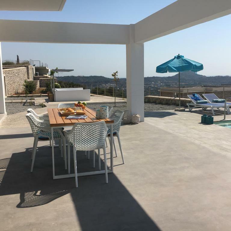 Luxury Villa Hera With Private Pool Afantou Exterior photo