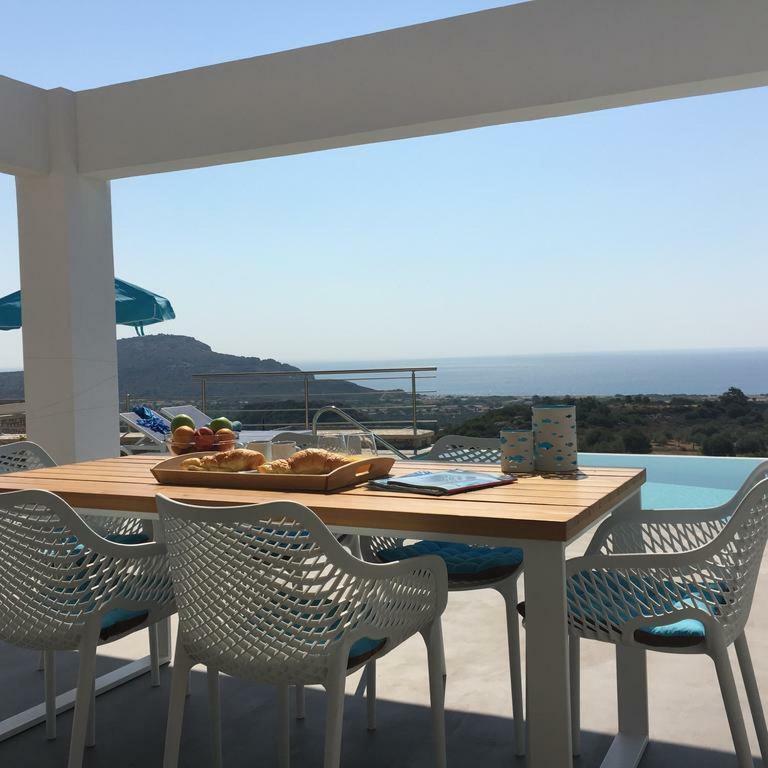 Luxury Villa Hera With Private Pool Afantou Exterior photo
