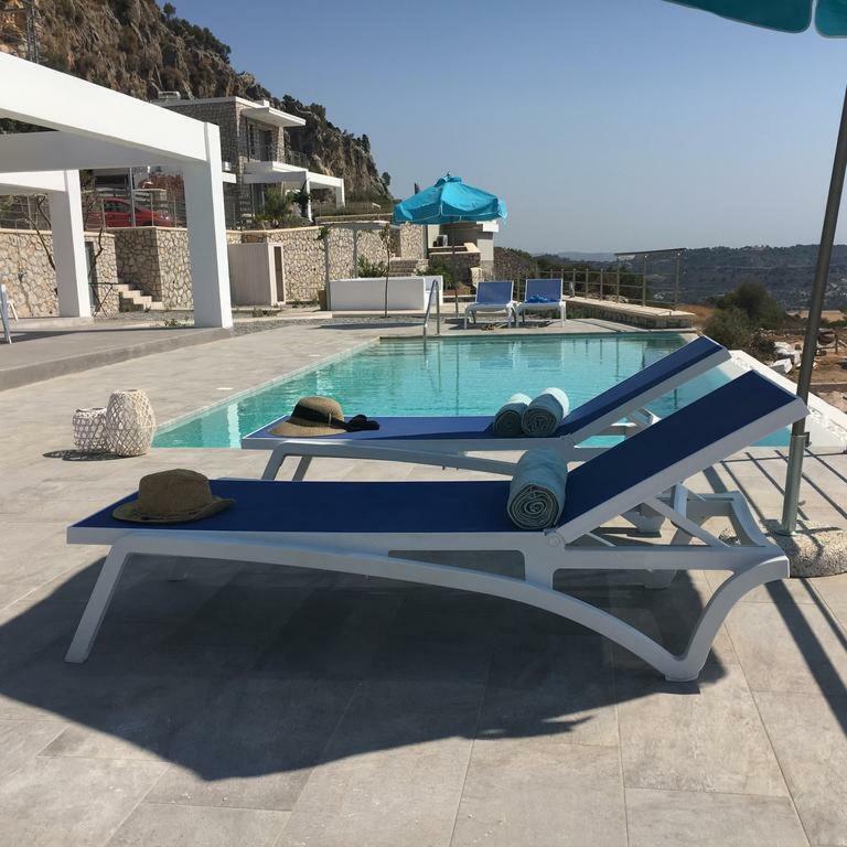 Luxury Villa Hera With Private Pool Afantou Exterior photo